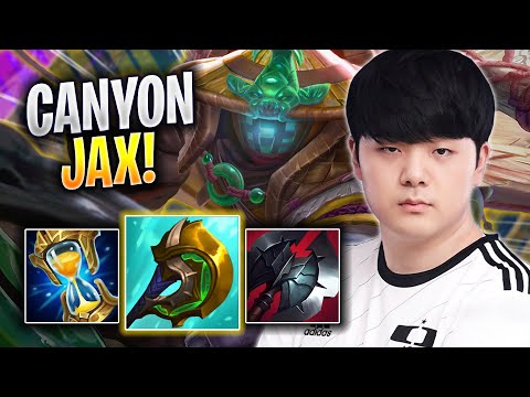 CANYON IS A MONSTER WITH JAX! - DK Canyon Plays Jax JUNGLE vs Viego! | Season 2023