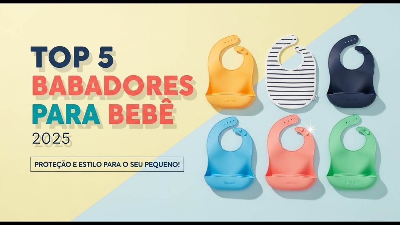 Assistir no YouTube: 5 Melhores Babadores para Bebê em 2025 - Tempo de Colinho