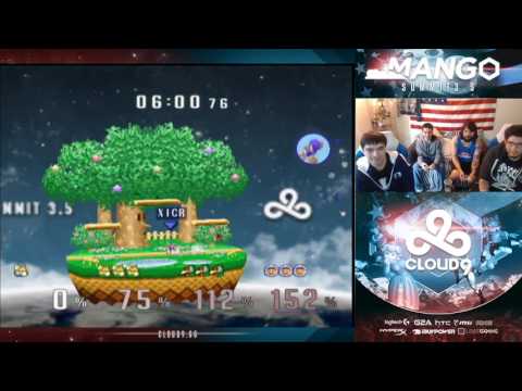 Summit 3.5 - Mango & Lucky (Green) vs. ChuDat & Chillindude (Blue) - (3) SSBM