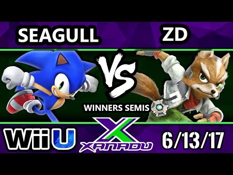 S@X 206 - InC|Seagull (Sonic) Vs. InC|ZD (Fox) - SSB4 Winners Semis - Smash for Wii U.