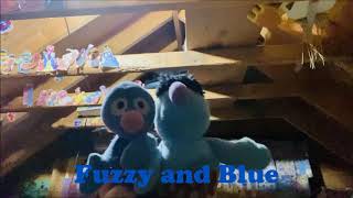 Fuzzy and Blue And Orange