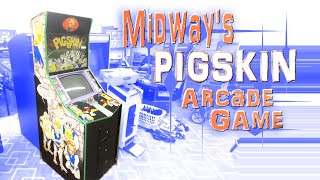 Repairing A Super Rare Bally Midway PIGSKIN Forgotten Arcade Game!