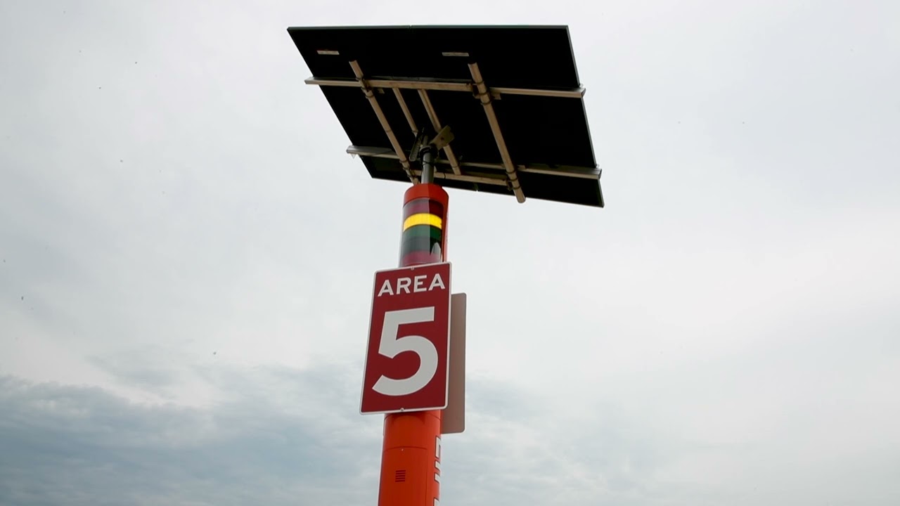 Lake Michigan safety towers installed at Grand Haven beach