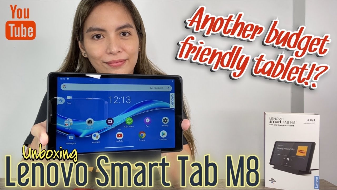 Lenovo Smart Tab M8 Unboxing (Miss Tekki Style)
