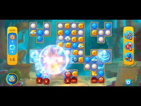 Fishdom/Gameplay/Levels(9269) прохождение без бустеров