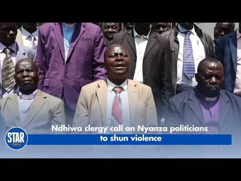 Ndhiwa clergy call on Nyanza politicians to shun violence