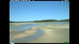 preview picture of video 'Time-Lapse Video of the Platte River at Two Rivers State Park'