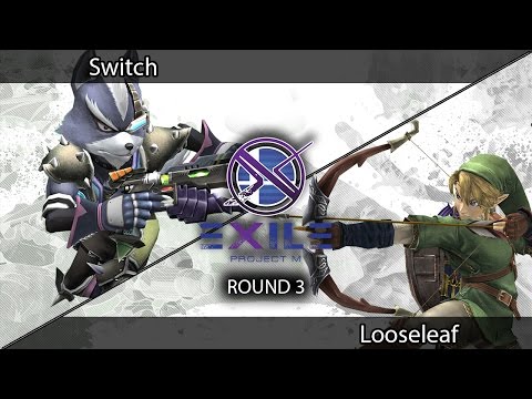Project M:  Switch (Wolf) V Looseleaf (Link) - Exile 69 Tournament SSBPM [Switch Set]