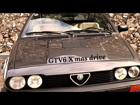 Alfa Romeo GTV6 Christmas Drive 2025