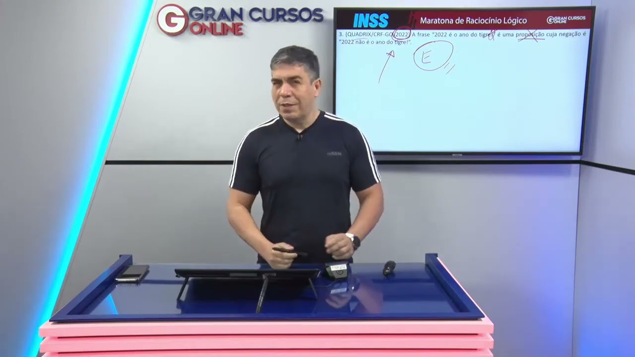 INSS - Maratona de Raciocínio Lógico com o Prof: Luis Telles