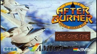 SHIT GAME TIME: AFTER BURNER "Europe" (AMIGA - Contains Swearing!)