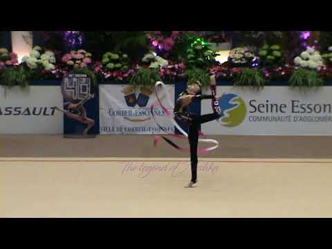 Kyriaki ALEVROGIANNI (GRE) ribbon - 2014 Corbeil AA