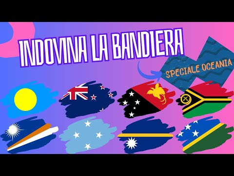 Indovina la Bandiera: Esplorando le Insegne dell'Oceania  | Un Quiz per gli Amanti delle Bandiere!