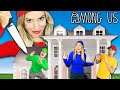 AMONG US In Real Life But In Tiny DOLLHOUSE Rebecca Zamolo