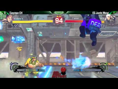 Easyman CH (Ryu) vs EG Justin Wong (Rufus) - RFD14 USF4
