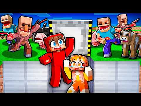 PARASITES vs Doomsday Bunker in Minecraft!