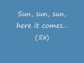 Sheryl Crow-Here Comes The Sun+lyrics /Bee ...