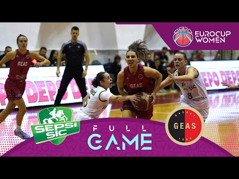 Regular Season | ACS Sepsi-SIC v GEAS | Full Basketball Game | EuroCup Women 2025-26