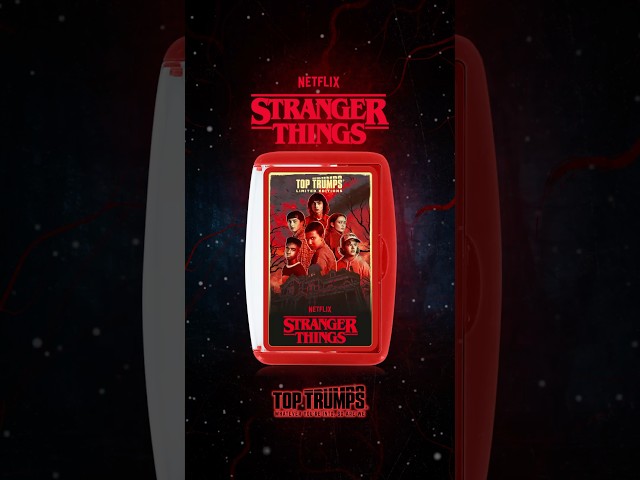 Vídeo relacionado con Top Trumps Stranger Things: Juego de Cartas | Juegos Familiares para Niños y Adultos | Juegos Educativos | 2 Jugadores en Adelante | Juegos de Estrategia