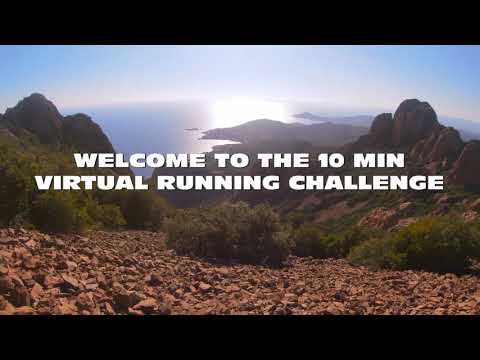 Cardio virtual running 10 min /  cardio challenge / treadmill run