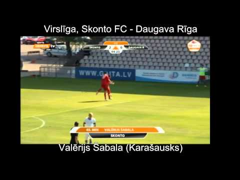 Valērijs Šabala, SKONTO FC season 2013/4 Virslīga