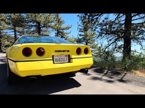 C4 CORVETTE 4 SPEED AUTO TRANSMISSION STUCK IN PARKING.