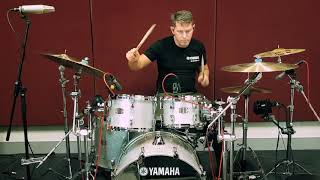 Video thumbnail for Yamaha Absolute Hybrid Maple. Darran Muller performing Prove It by Darran Muller