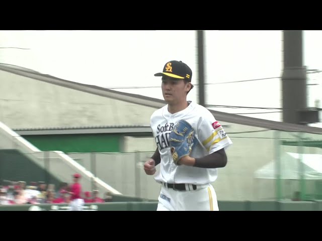 【ファーム】ホークス・井崎燦志郎 尻上がりに調子を上げて5回97球2失点の粘投!! 2025年5月5日 福岡ソフトバンクホークス 対 広島東洋カープ