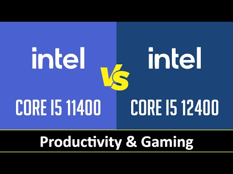 Intel Core i5 11400 vs Intel Core i5 12400 - Productivity & Gaming (RTX 3080)