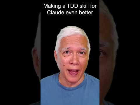 Making a TDD skill for Claude even better #tdd #aicoding #claudecode thumbnail