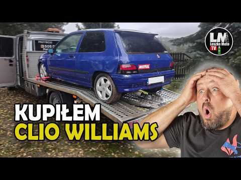 I BOUGHT A LEGENDARY RENAULT CLIO WILLIAMS ABANDONED IN THE GRASS!!!