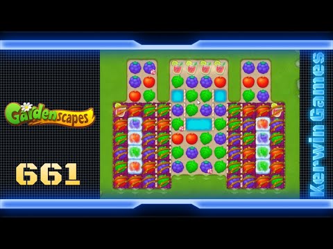 Gardenscapes Level 661 - No Boosters Gameplay