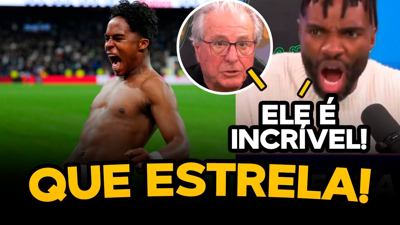🔥 REAÇÃO DOS ESPANHÓIS COM OS DOIS GOLS DE ENDRICK PELO REAL MADRID