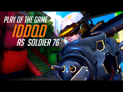 WHAT TOP 500 SOLDIER 76 LOOKS LIKE - IDDQD! POTG! [ OVERWATCH 2 TOP 500 SEASON 3 ]