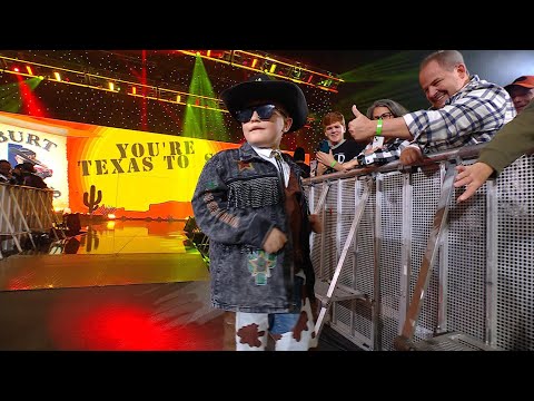 5-year-old experiences dream WWE Superstar entrance