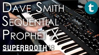 Video thumbnail for Superbooth 2018 | Dave Smith | Sequential Prophet X by Thomann's Guitars & Basses