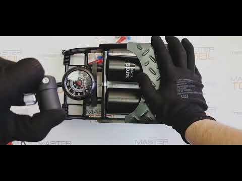 Ножной насос двойной с манометром YATO (YT-7350) - удобство и качество Ножной насос двойной с манометром YATO (YT-7350) - удобство и качество