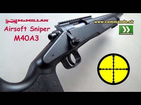 Airsoft Sniper McMillan M40A3 Spring 6mm