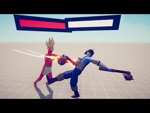 SUPER BOXER  + HP BAR 1 vs 1 UNIT - TABS - Totally Accurate Battle Simulator