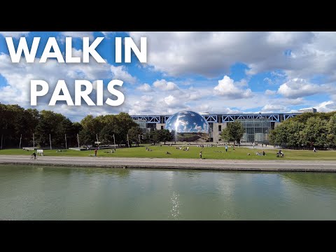 Walk in Paris I Parc de la Villette — Canal Saint-Denis