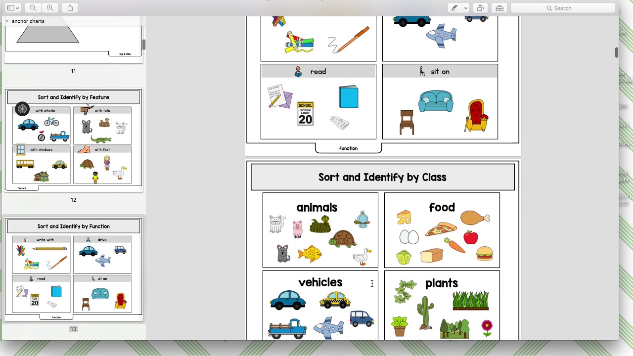 Product Preview of Anchor Chart Mega Pack