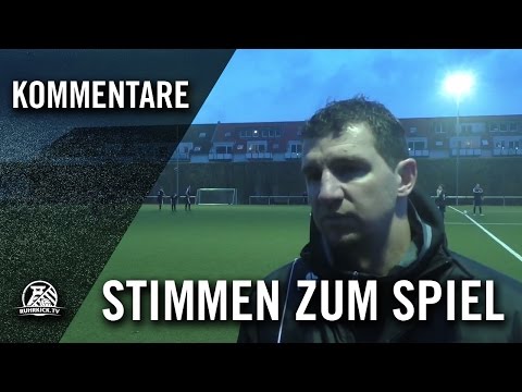 Die Stimmen zum Spiel (DJK TuS Körne - BV Westfalia Wickede II, Kreisliga A2, Kreis Dortmund)