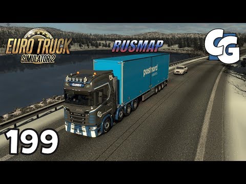 ETS2 - Ep. 199 - RusMap 1.8 - ETS2 RusMap Gameplay