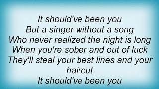 Juliana Hatfield - It Should've Been You Lyrics
