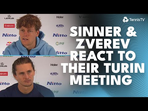 Jannik Sinner & Alexander Zverev Press Conferences After Nitto ATP Finals Meeting 🎤
