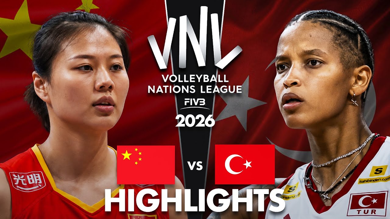 Türkiye 🇹🇷 vs China 🇨🇳 | Highlights | Women's VNL 2026