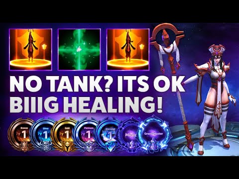 Whitemane Aegis - NO TANK? ITS OK BIIIG HEALING! -  Grandmaster Storm League