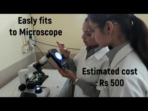 Microscope adapter for smartphones