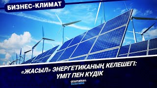 &laquo;Жасыл&raquo; энергетиканың келешегі: үміт пен күдік 
