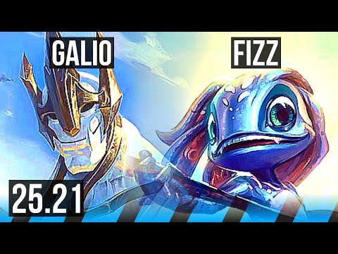 GALIO vs FIZZ (MID) | 8/2/11 | KR Master | 25.21